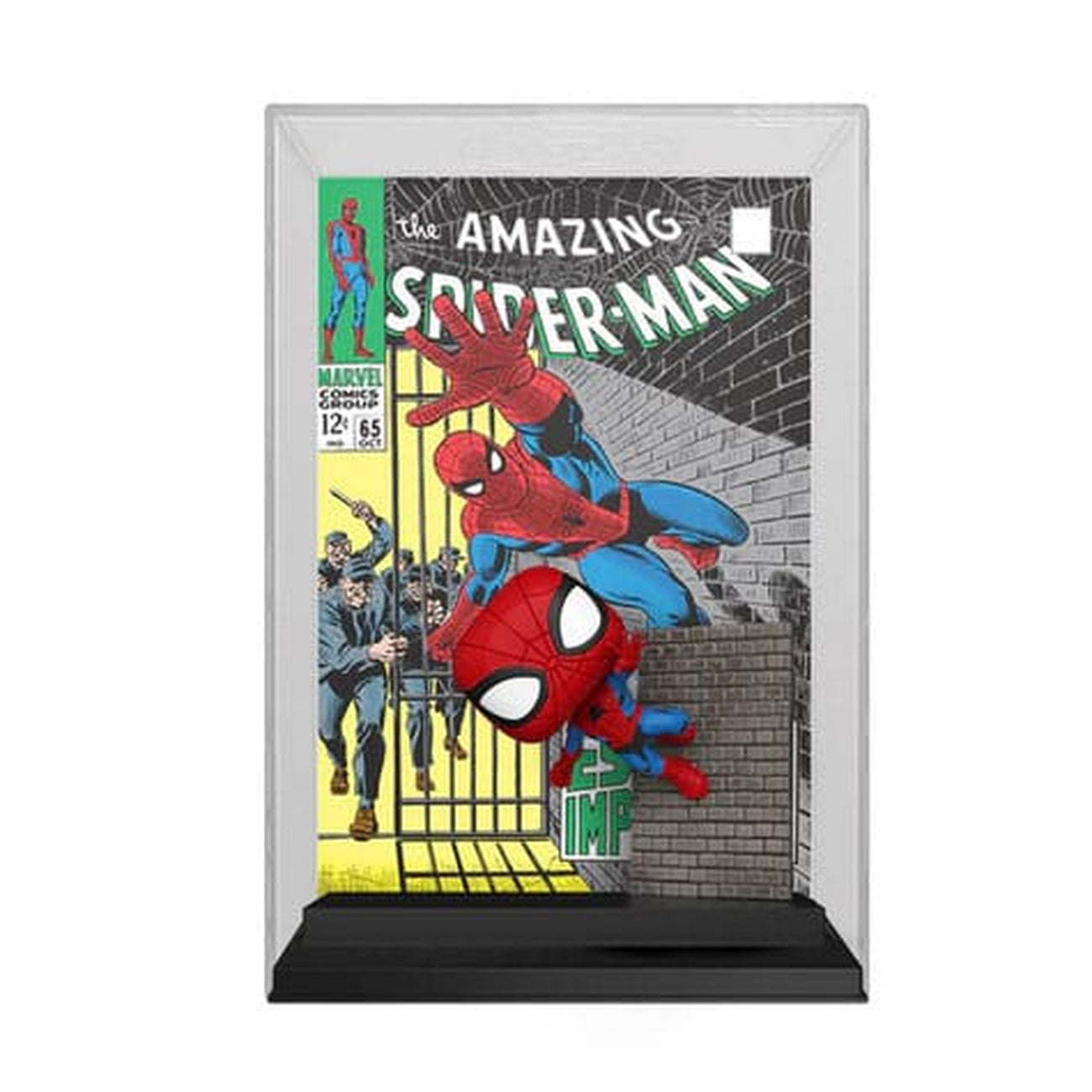 Imagen del producto Figura de vinilo Marvel POP! Comic Cover Spider-Man '65 9 cm