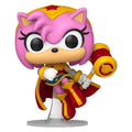 Imagen del producto DC x Sonic the Hedgehog POP! Heroes figura de vinilo Amy como Wonder Woman 9 cm
