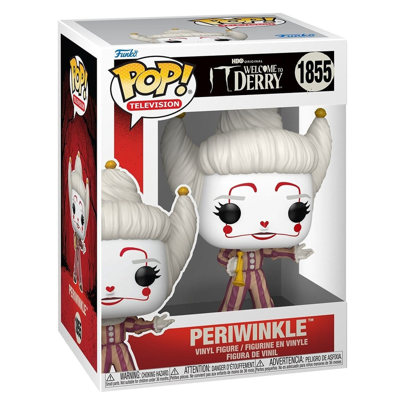 Product image It: Welcome to Derry POP! Television Periwinkle Vinyl Figure 9 cm
