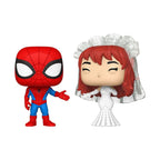 Product image Marvel POP! Vinyl Figures 2-Pack Superhero Couples – SM & MJ 9 cm