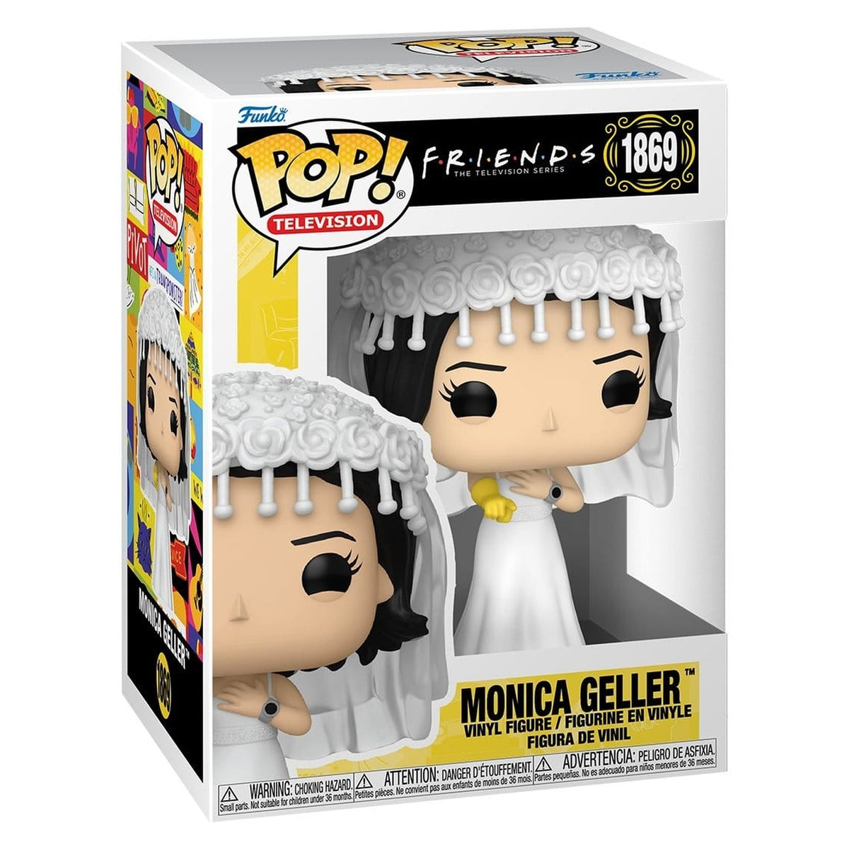 Imagen del producto Friends POP! TV Figura de Vinilo Monica Geller (Vestido de novia) 9 cm
