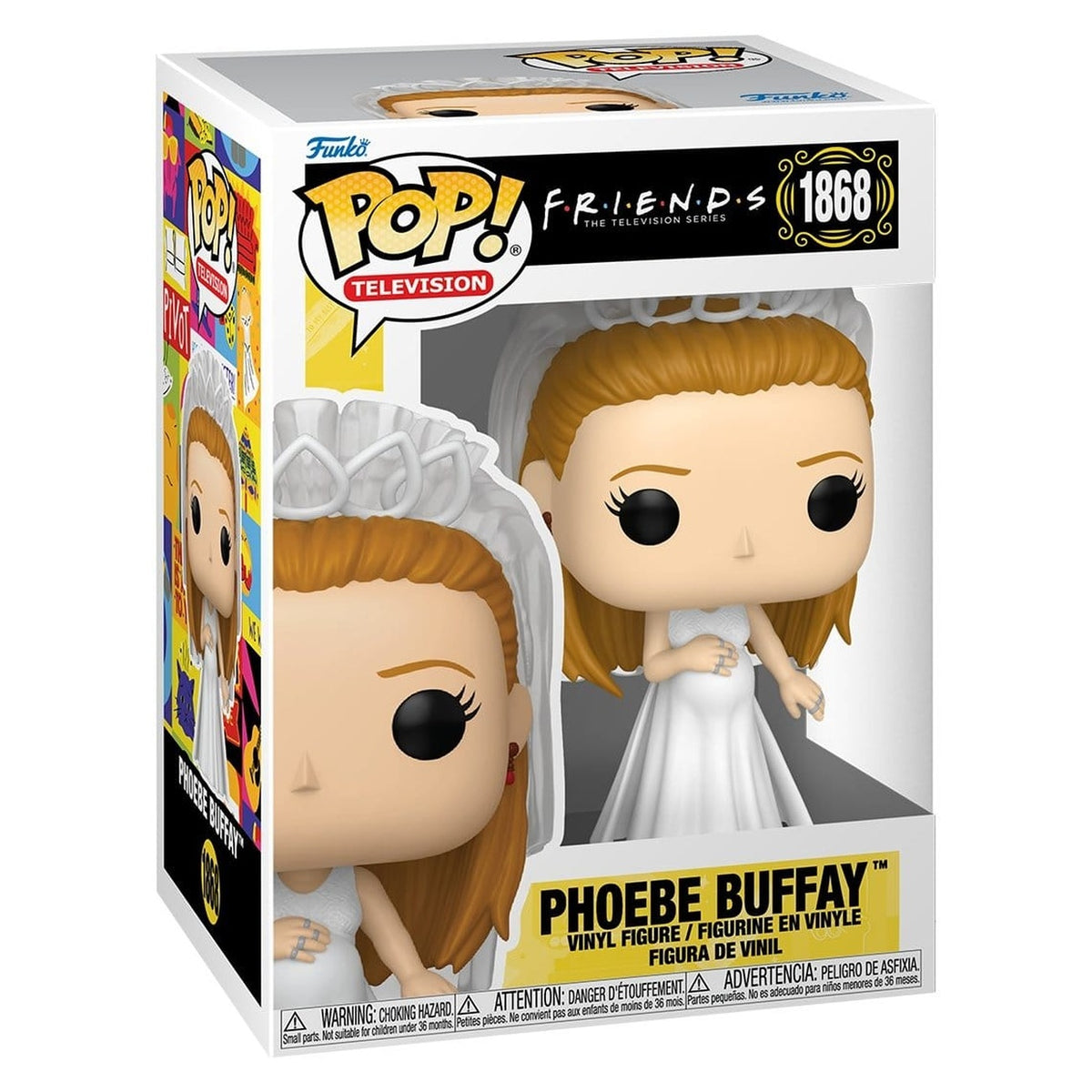 Imagen del producto Friends POP! TV Figura de vinilo Phoebe Buffay (Wedding Dress) 9 cm