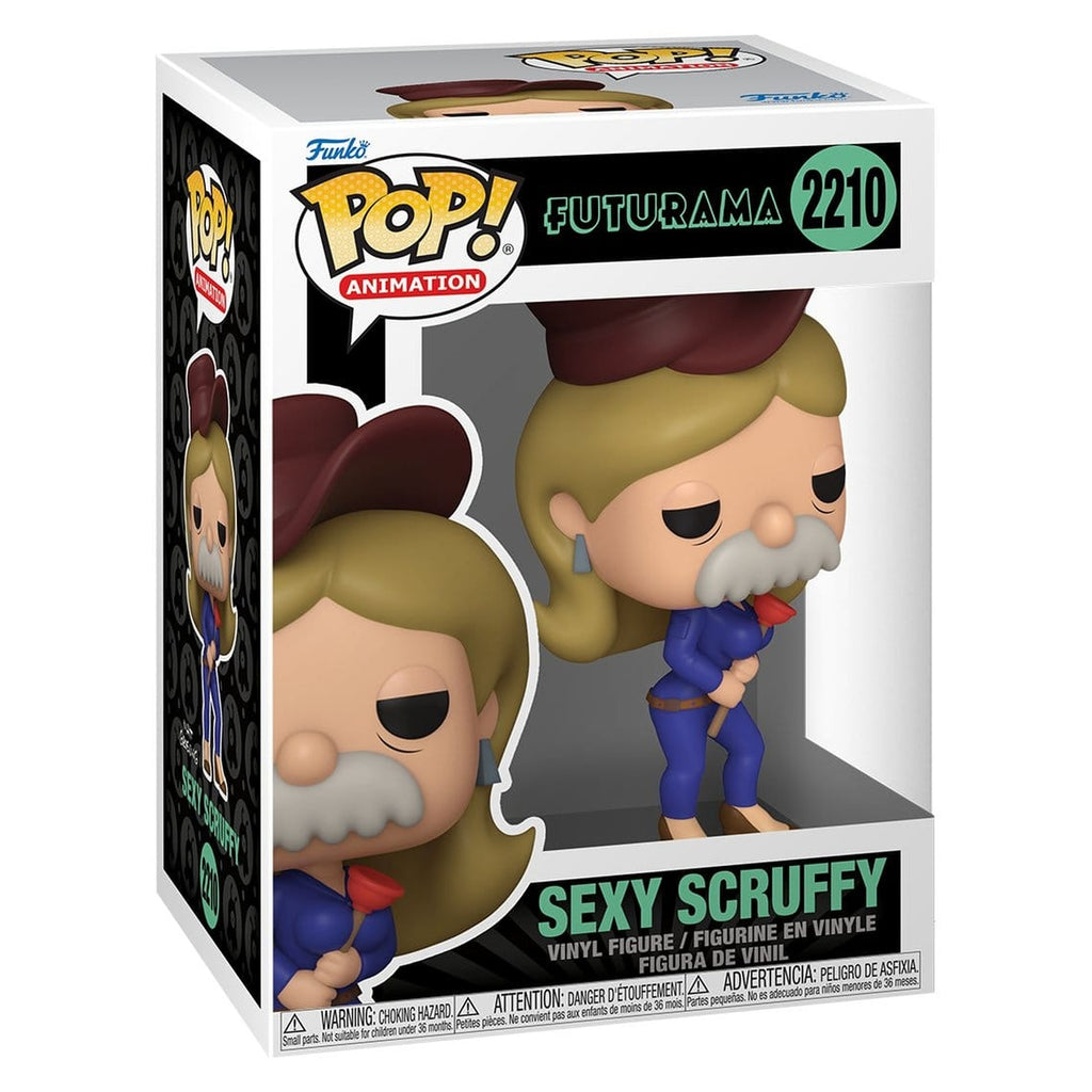 Imagen del producto Futurama Pop! Animation figura de vinilo Sexy Scruffy 9 cm