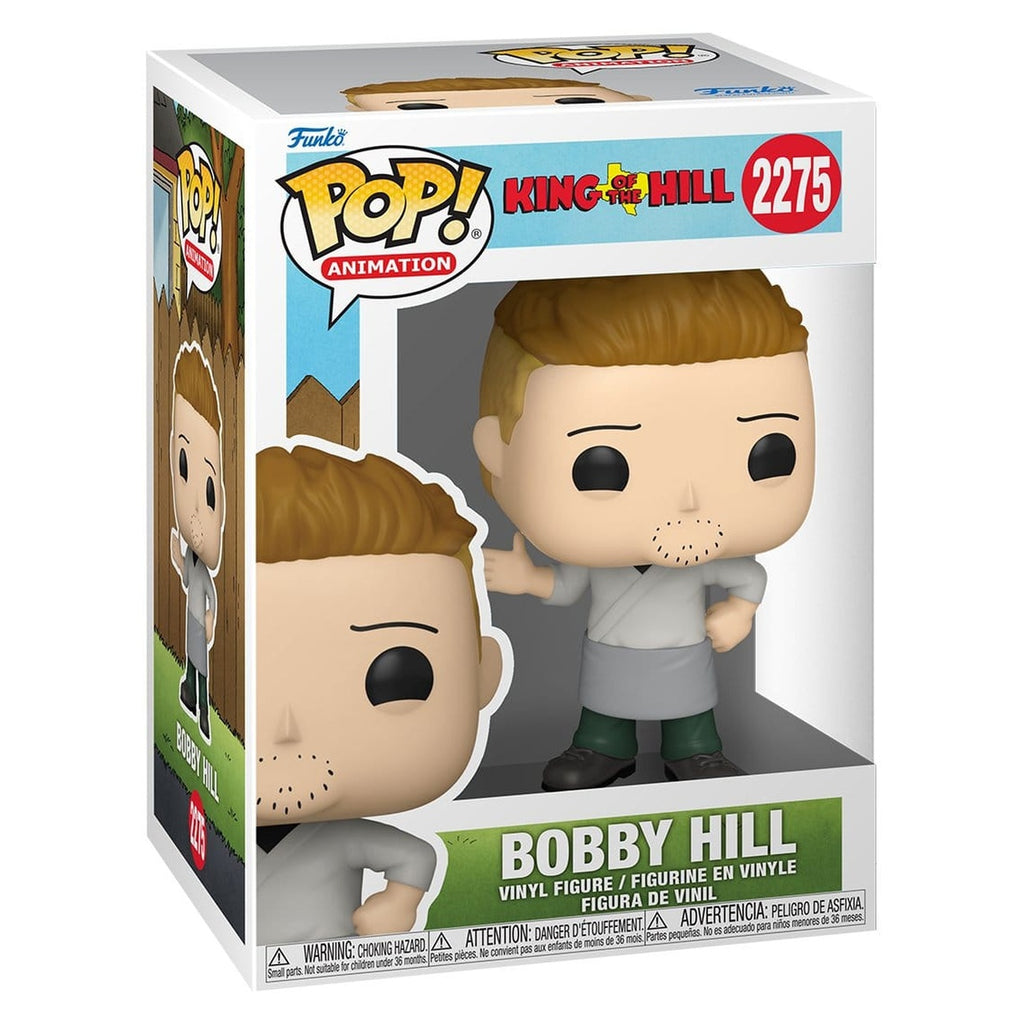 Imagen del producto King of the Hill Figura Vinilo POP! TV Bobby Hill (Robata Chane) 9 cm