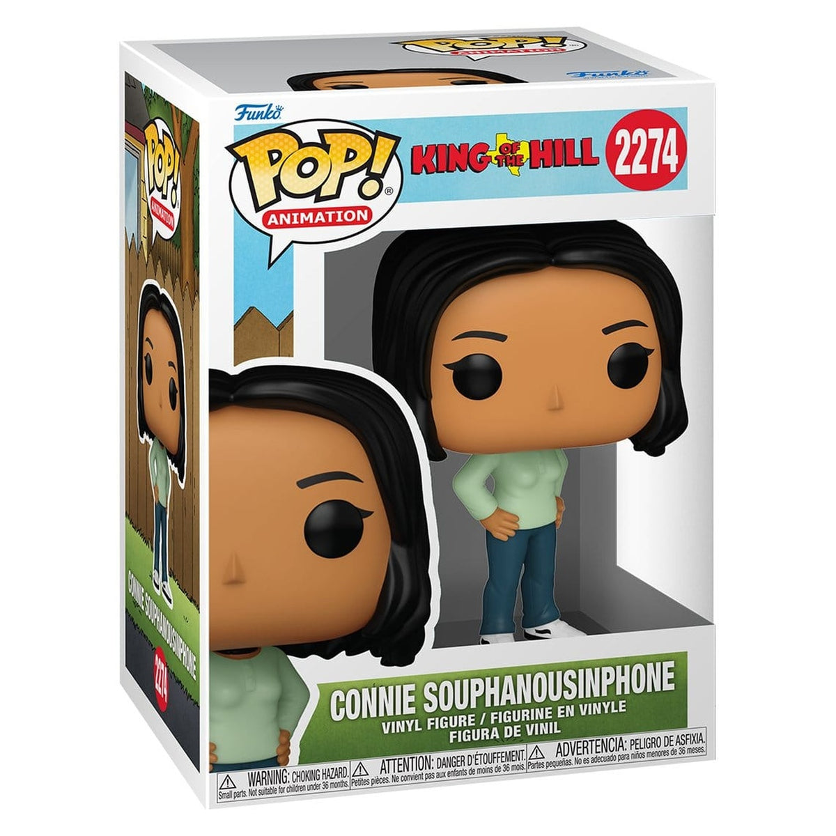 Imagen del producto King of the Hill figura POP! TV vinilo Connie Souphanousinphone 9 cm