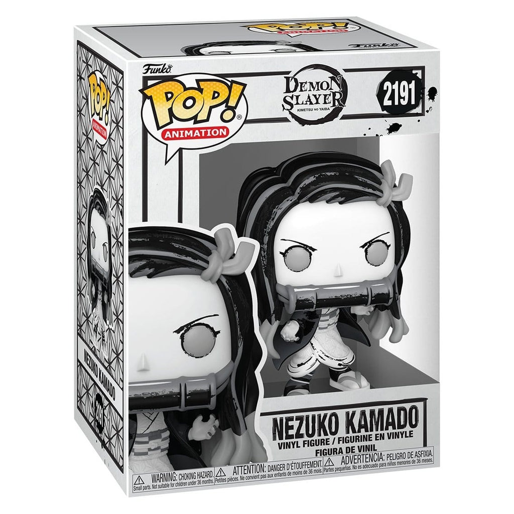 Imagen del producto Demon Slayer: Kimetsu no Yaiba POP! Animation Figura de vinilo Nezuko (Sumi-Ink) 9 cm