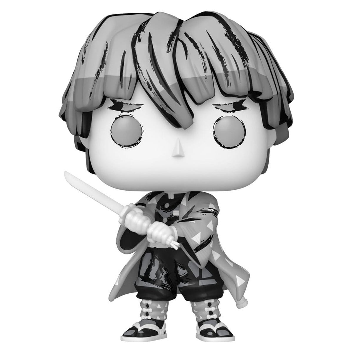 Imagen del producto Demon Slayer: Kimetsu no Yaiba POP! Animation Figura de Vinilo Zenitsu (Sumi-Ink) 9 cm