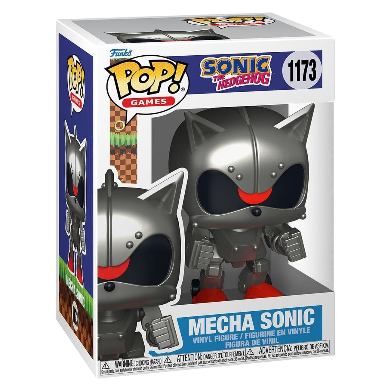 Imagen del producto Sonic the Hedgehog - Figura de vinilo POP! Mecha Sonic 9 cm