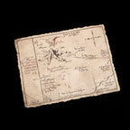 Imagen del producto El Hobbit lámina artística Thorin's Map 40 x 30 cm