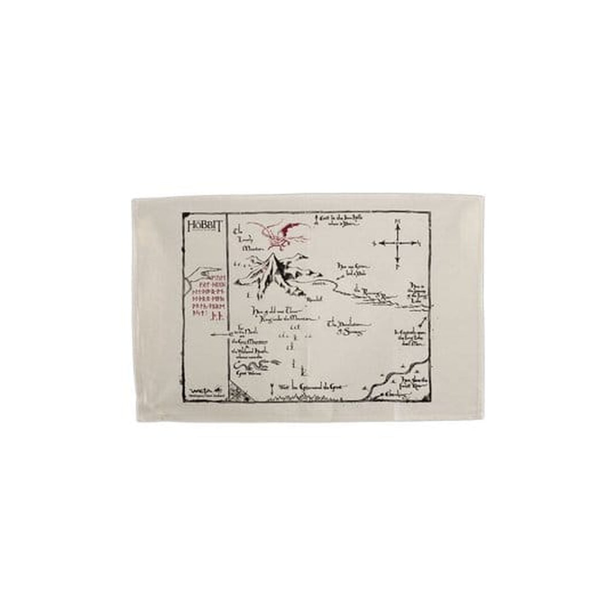 Imagen del producto El Hobbit Paño de Cocina Mapa de Thorin 72 cm