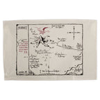 Imagen del producto El Hobbit Paño de Cocina Mapa de Thorin 72 cm