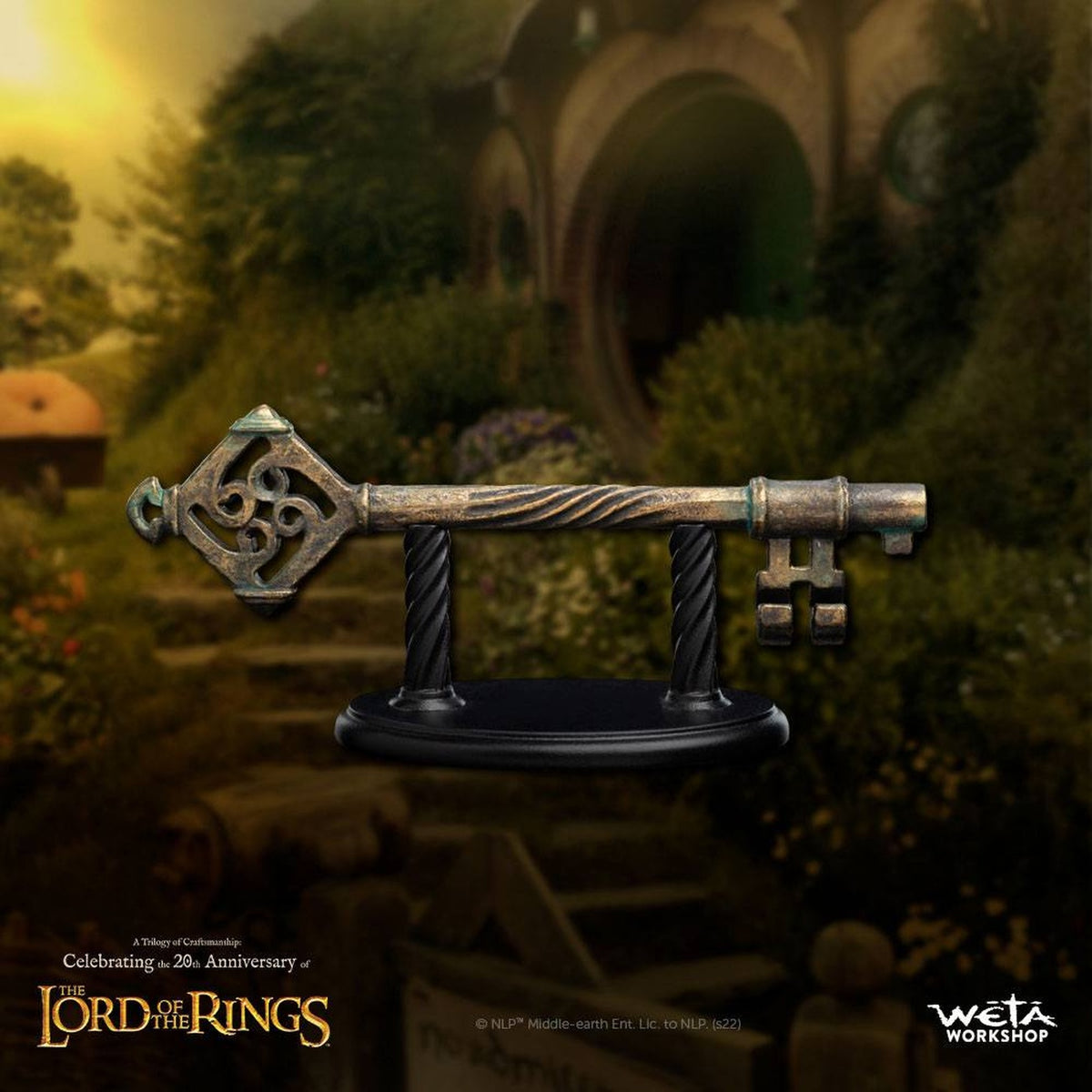 Imagen del producto El Señor de los Anillos Réplica 1/1 Llave de Bolsón Cerrado 15 cm