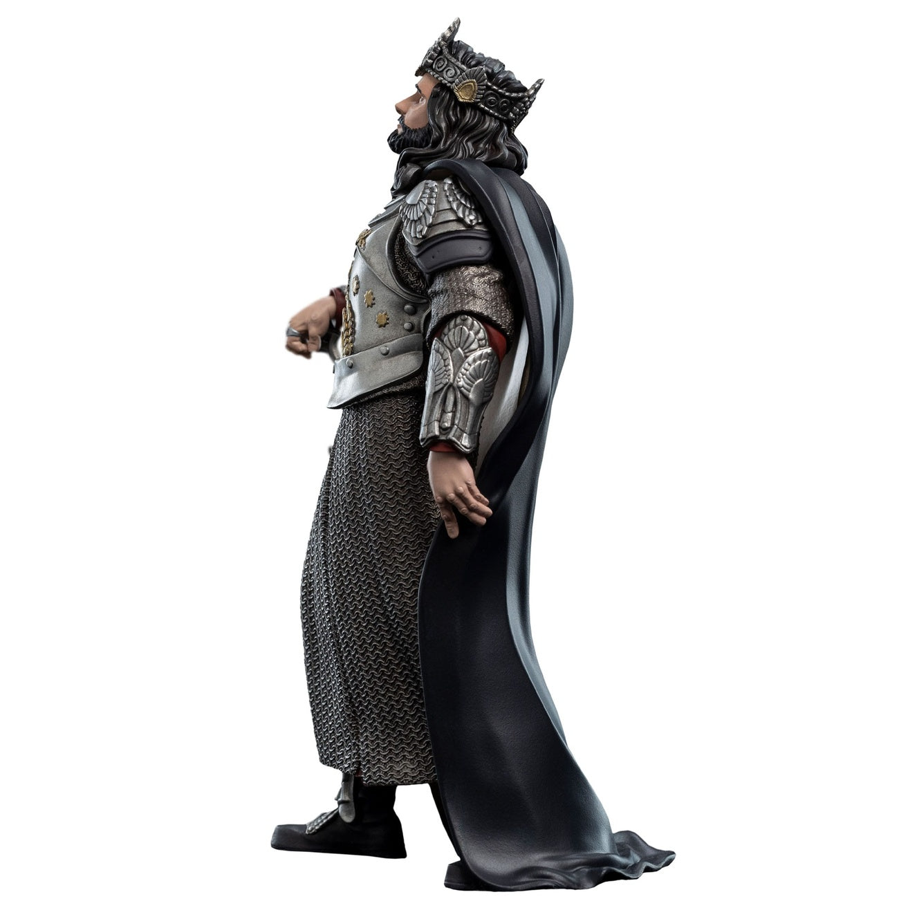 Imagen del producto El Señor de los Anillos figura de vinilo Mini Epics King Aragorn 19 cm