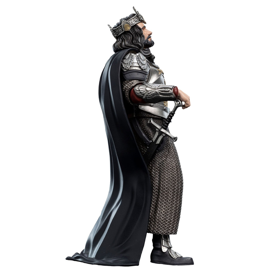 Imagen del producto El Señor de los Anillos figura de vinilo Mini Epics King Aragorn 19 cm