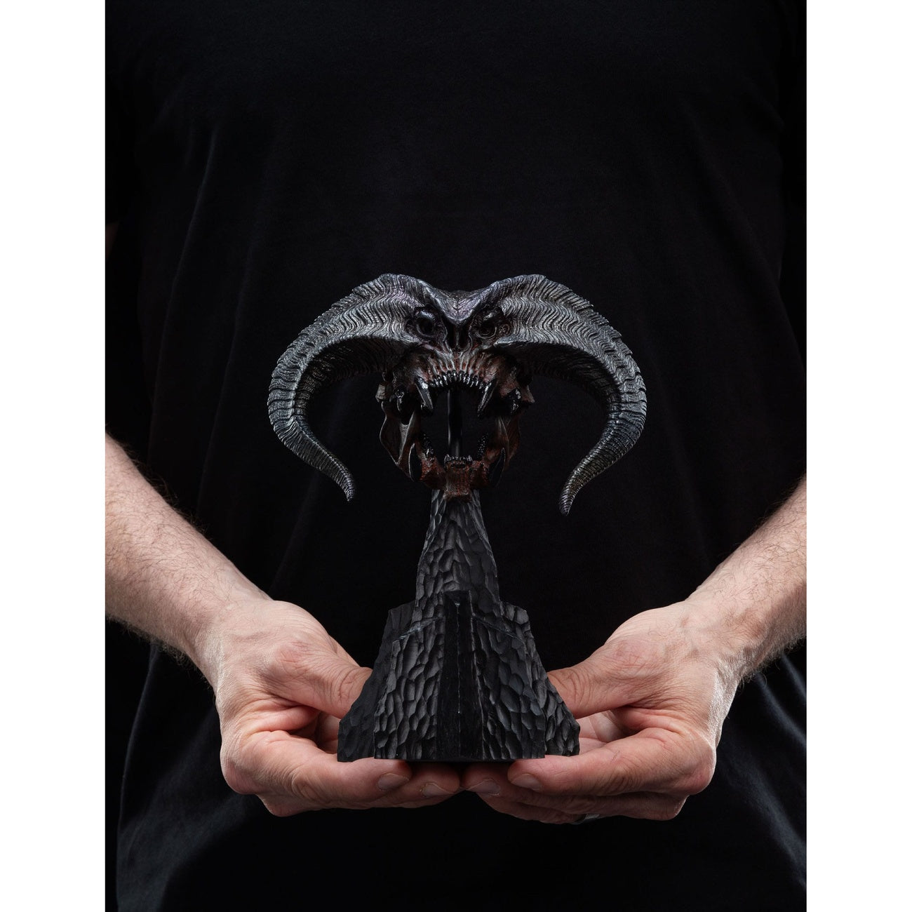 Imagen del producto El Señor de los Anillos Mini estatua Skull of a Balrog 20 cm
