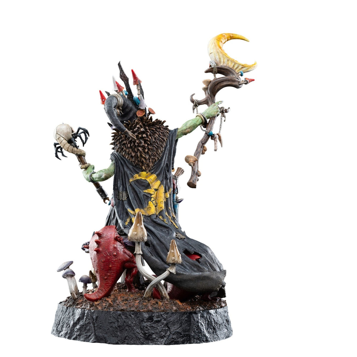 Imagen del producto Warhammer: Age of Sigmar Estatua 1/6 Skragrott the Loonking Edición Limitada 41 cm