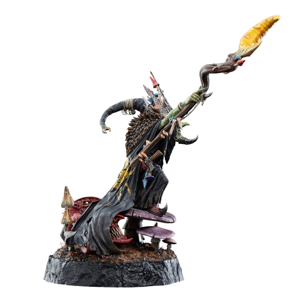 Imagen del producto Warhammer: Age of Sigmar Estatua 1/6 Skragrott the Loonking Edición Limitada 41 cm