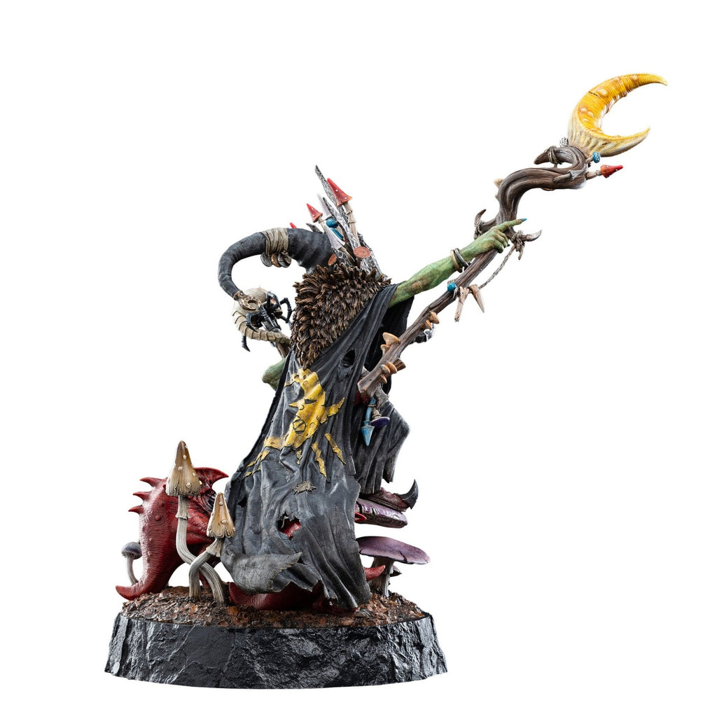 Imagen del producto Warhammer: Age of Sigmar Estatua 1/6 Skragrott the Loonking Edición Limitada 41 cm