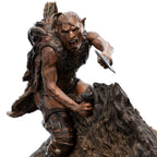 Imagen del producto El Señor de los Anillos mini estatua Sharkû sobre huargo 18 cm