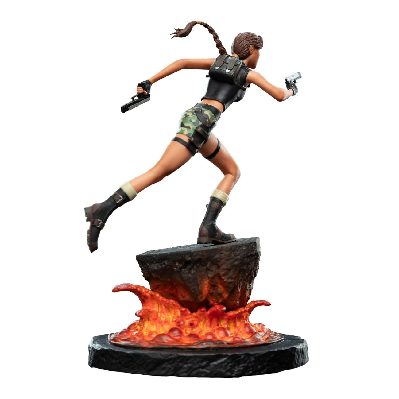 Imagen del producto Tomb Raider Mini Estatua Lara Croft: The Sanctuary of Flame 18 cm