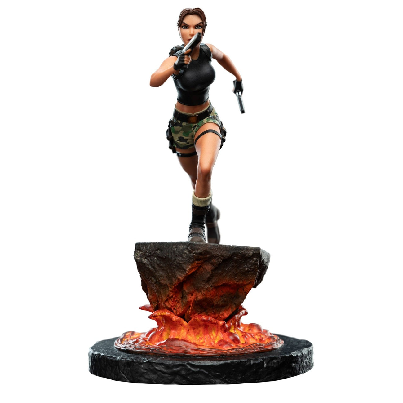 Imagen del producto Tomb Raider Mini Estatua Lara Croft: The Sanctuary of Flame 18 cm