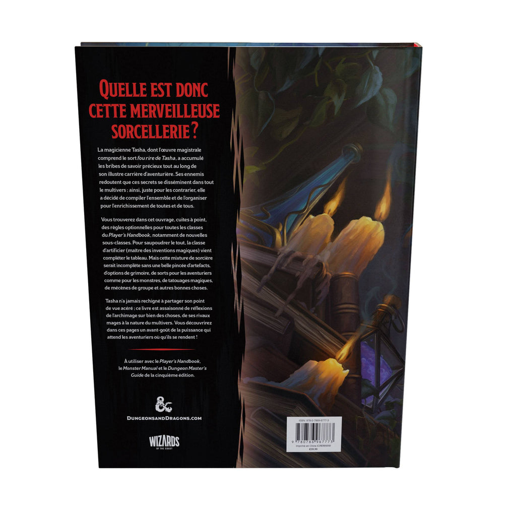 Product image Dungeons & Dragons RPG Tasha's Cauldron of Everything French Edition