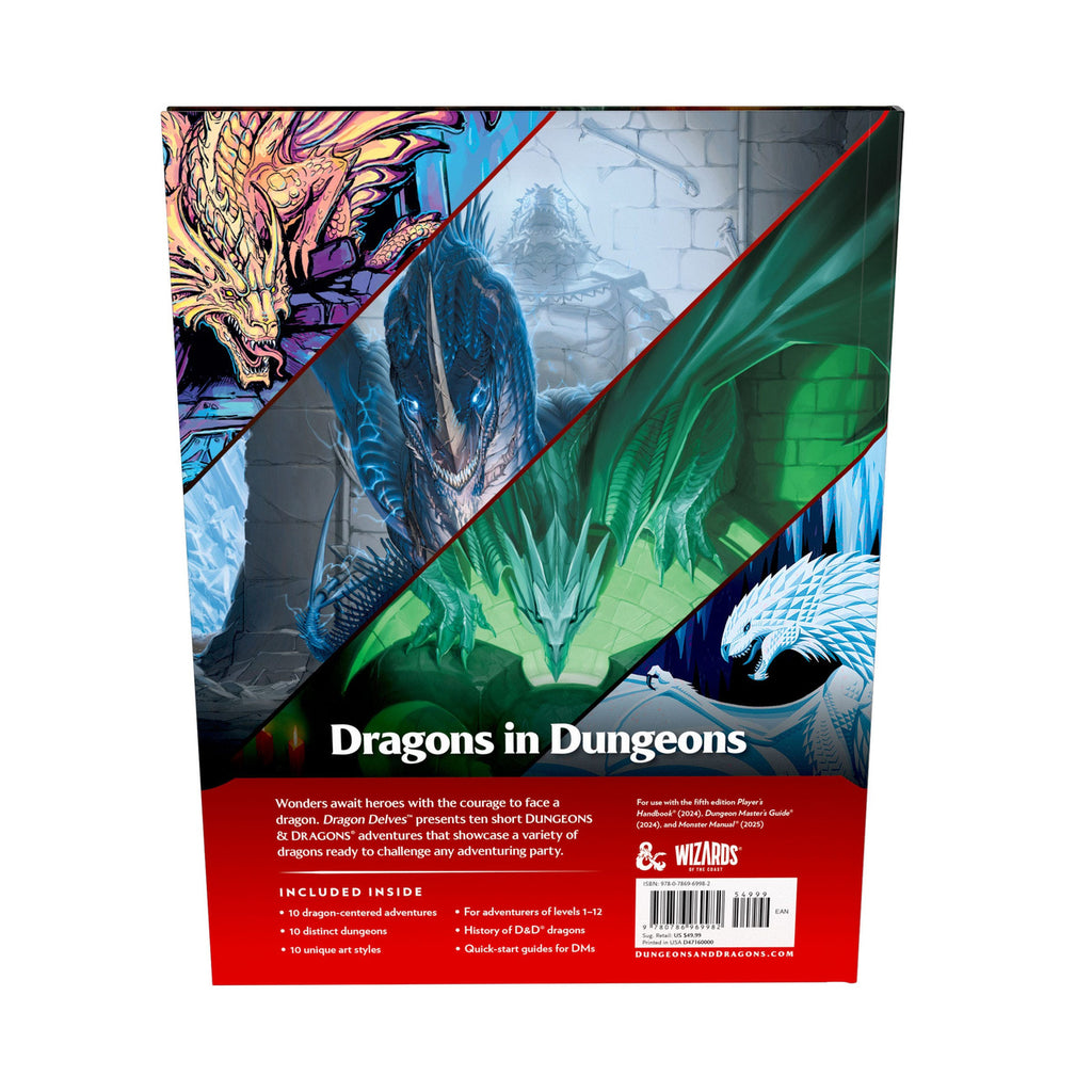 Imagen del producto Dungeons & Dragons RPG Dragon Delves: An Adventure Anthology en inglés