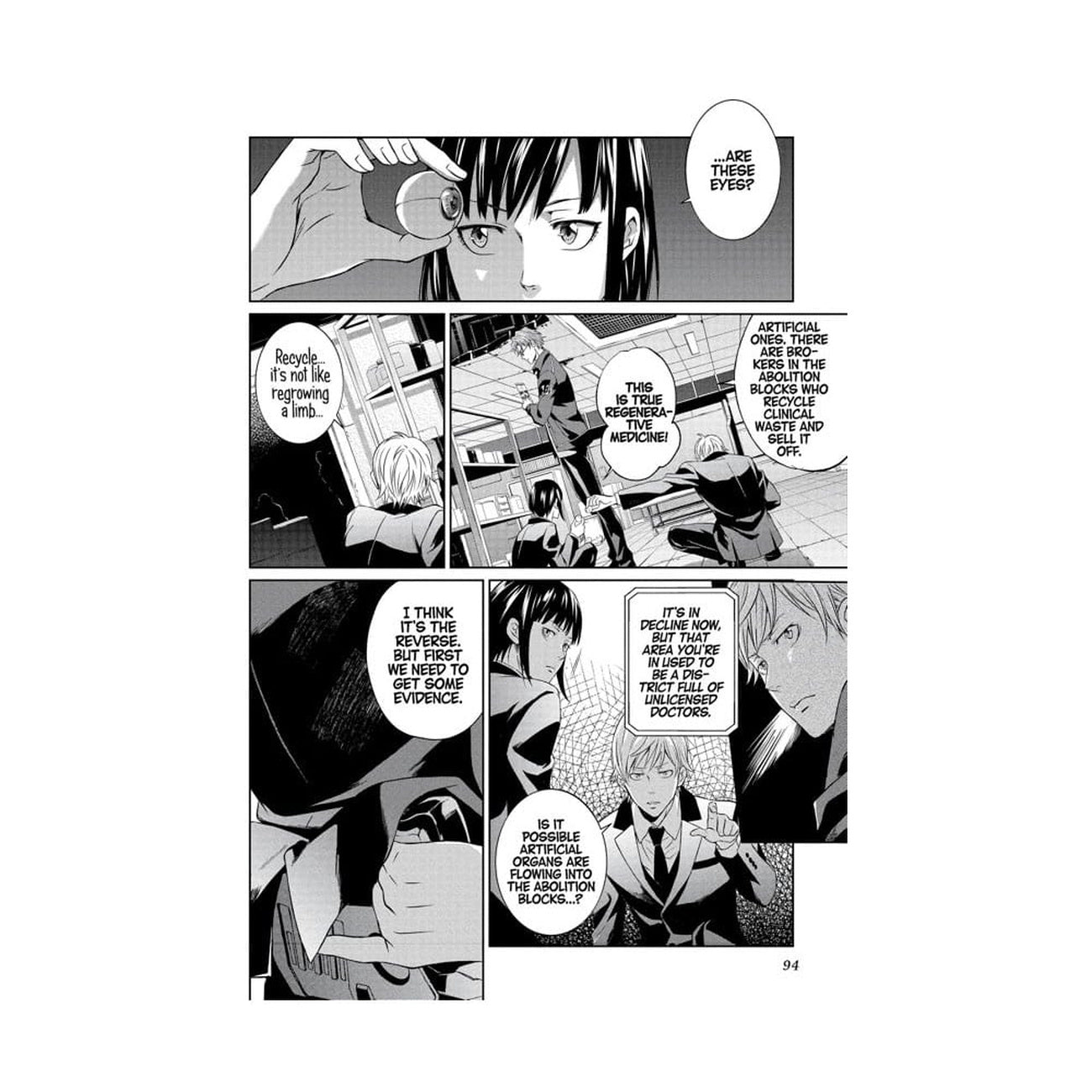 Imagen del producto Psycho-Pass: Inspector Shinya Kogami Manga Volume 2 *Versión en inglés*