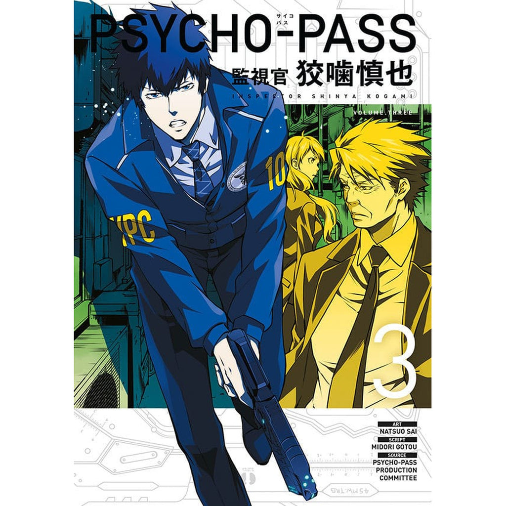 Imagen del producto Psycho-Pass: Inspector Shinya Kogami Manga Volumen 3 *Versión en inglés*
