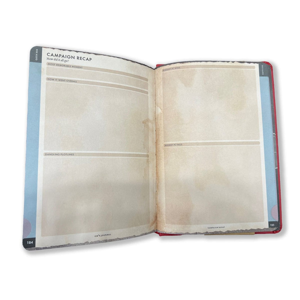 Imagen del producto Cuaderno A5 Gamemaster's Journal Orange Portal