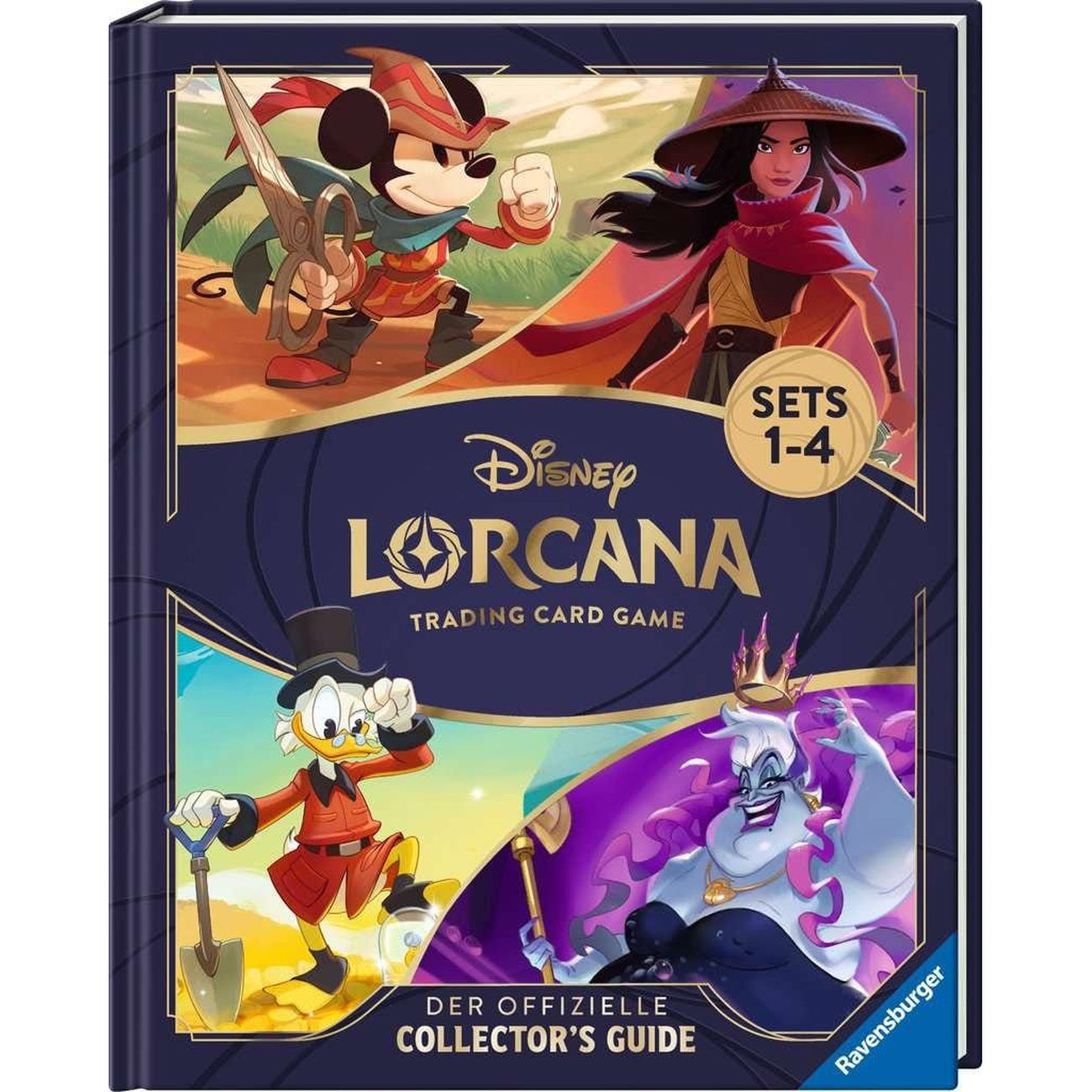 Imagen del producto Disney Lorcana JCC Libro Guía Oficial del Coleccionista: Sets 1–4 *Versión alemana*