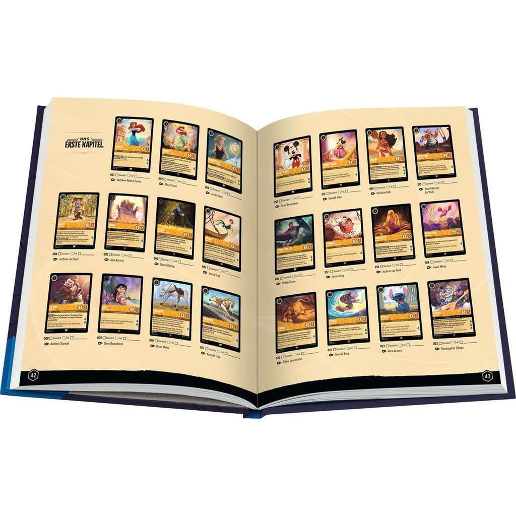 Imagen del producto Disney Lorcana JCC Libro Guía Oficial del Coleccionista: Sets 1–4 *Versión alemana*