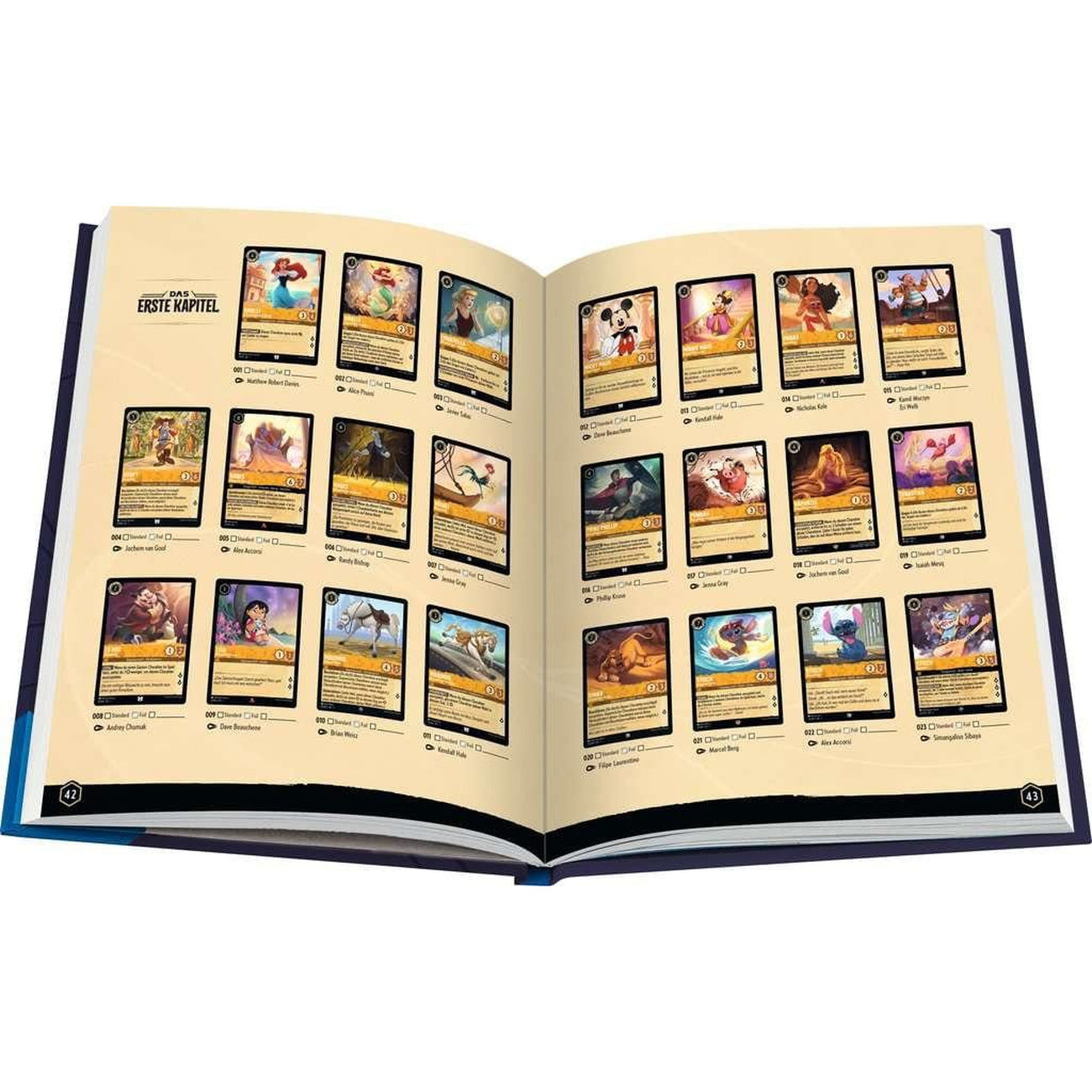Imagen del producto Disney Lorcana JCC Libro Guía Oficial del Coleccionista: Sets 1–4 *Versión alemana*