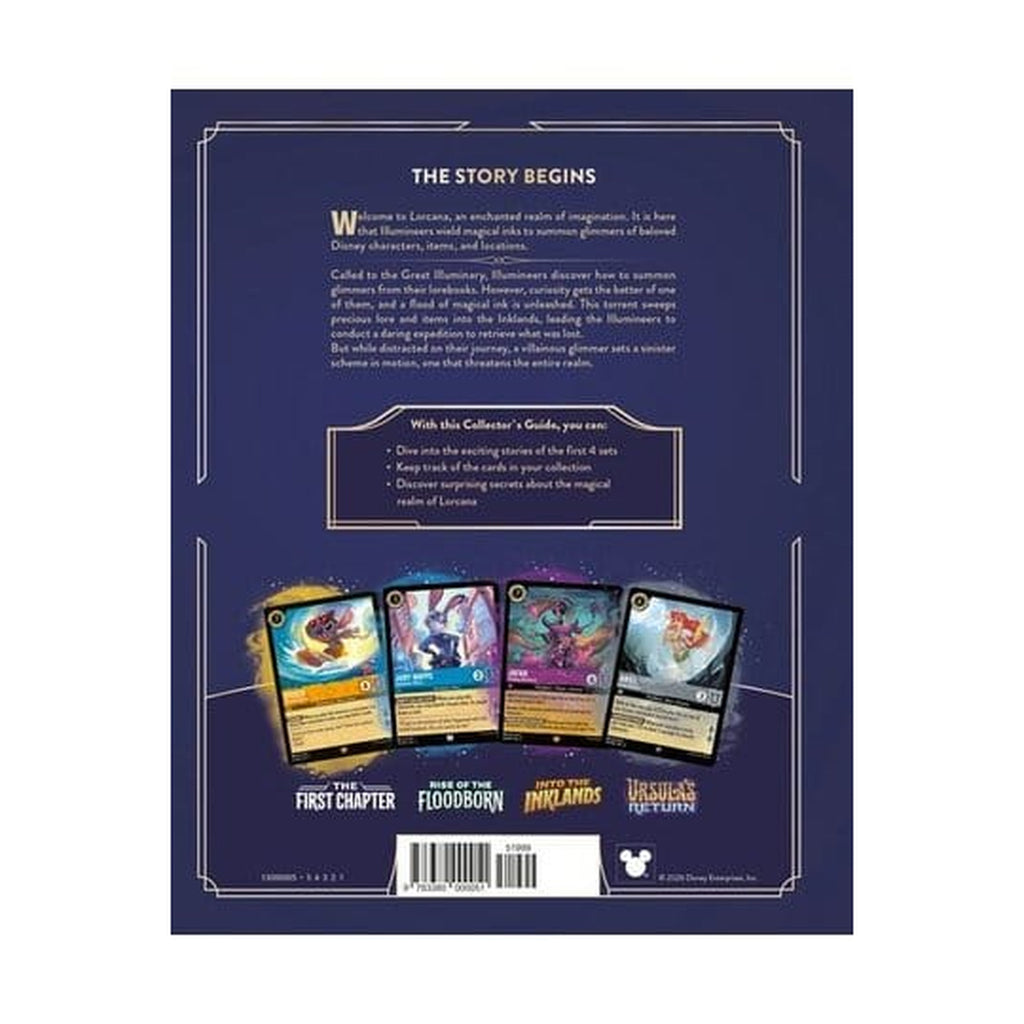 Imagen del producto Disney Lorcana JCC Libro Guía oficial del coleccionista: Sets 1-4 *Versión en inglés*
