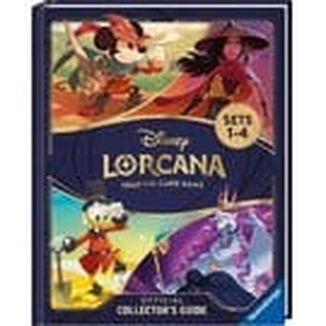 Imagen del producto Disney Lorcana JCC Libro Guía oficial del coleccionista: Sets 1-4 *Versión en inglés*