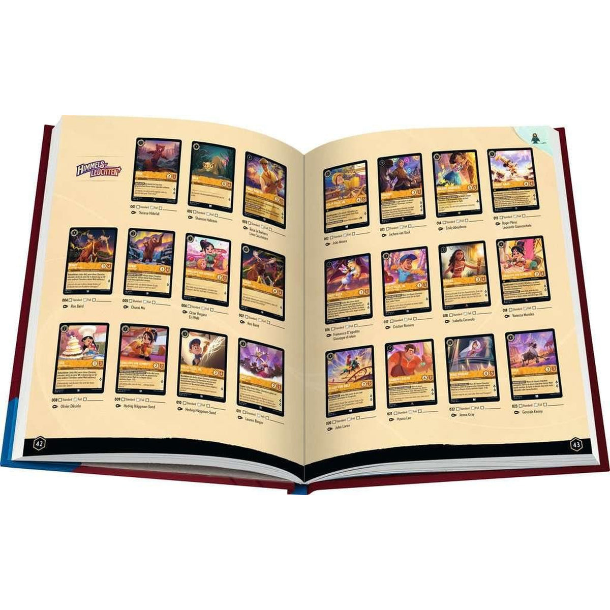 Product image Disney Lorcana TCG Book The Official Collector's Guide: Sets 5-8 *German Version*