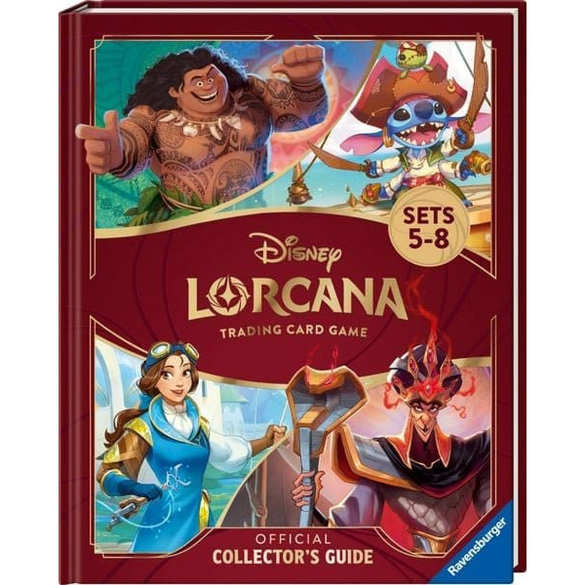Imagen del producto Disney Lorcana JCC Libro Guía oficial del coleccionista: Sets 5–8 *Versión en inglés*