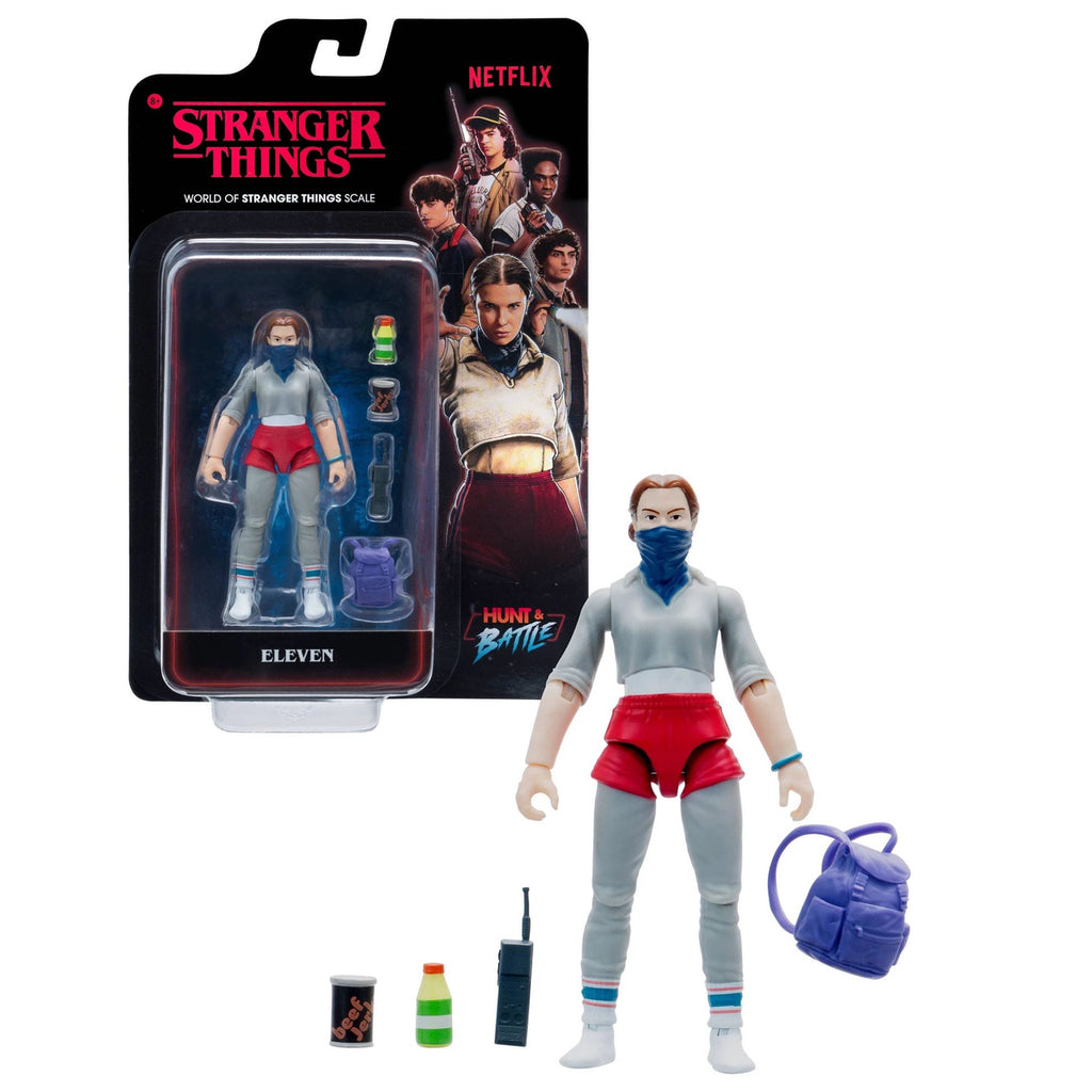 Imagen del producto Stranger Things World Of Core Figures Figura de acción Eleven n.º 2 con accesorios 10 cm