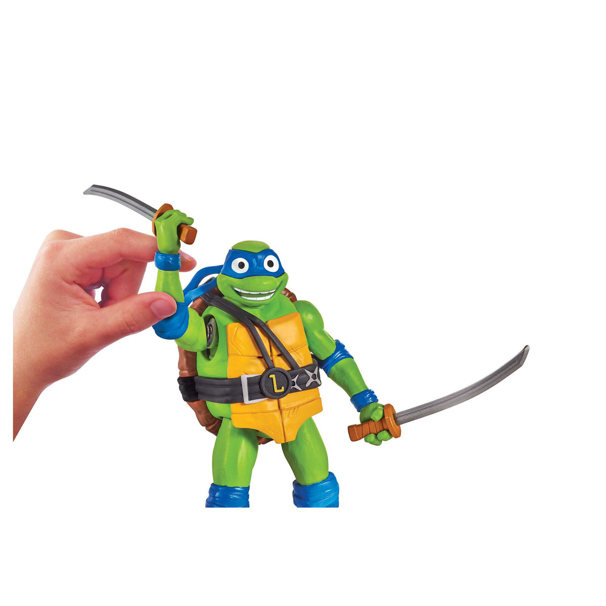 Imagen del producto Teenage Mutant Ninja Turtles: Mutant Mayhem Ninja Shouts figura de acción Leonardo 14 cm