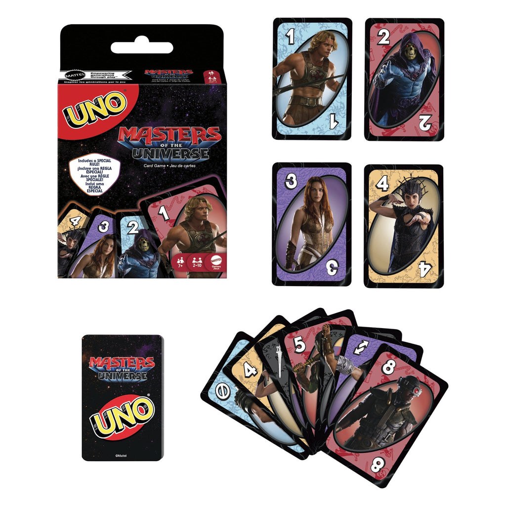 Imagen del producto Masters of the Universe 2026 Movie – Juego de cartas UNO