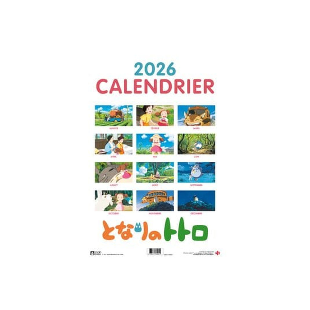 Imagen del producto Mi vecino Totoro Calendario 2026 *Versión francesa*