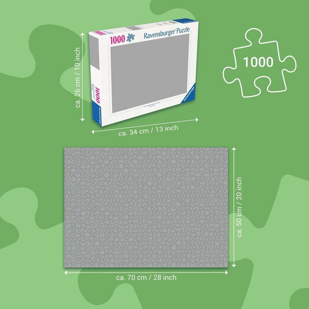Imagen del producto Puzzle The Mandalorian and Grogu (1000 piezas)