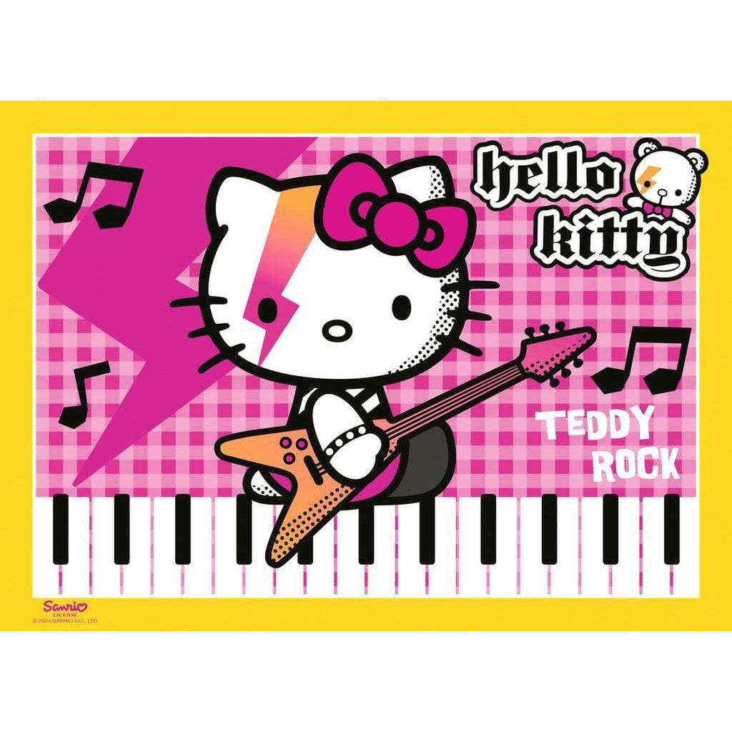 Imagen del producto Puzzles Hello Kitty pack de 4 ¡Allá vamos, Hello Kitty! (4x100 piezas)