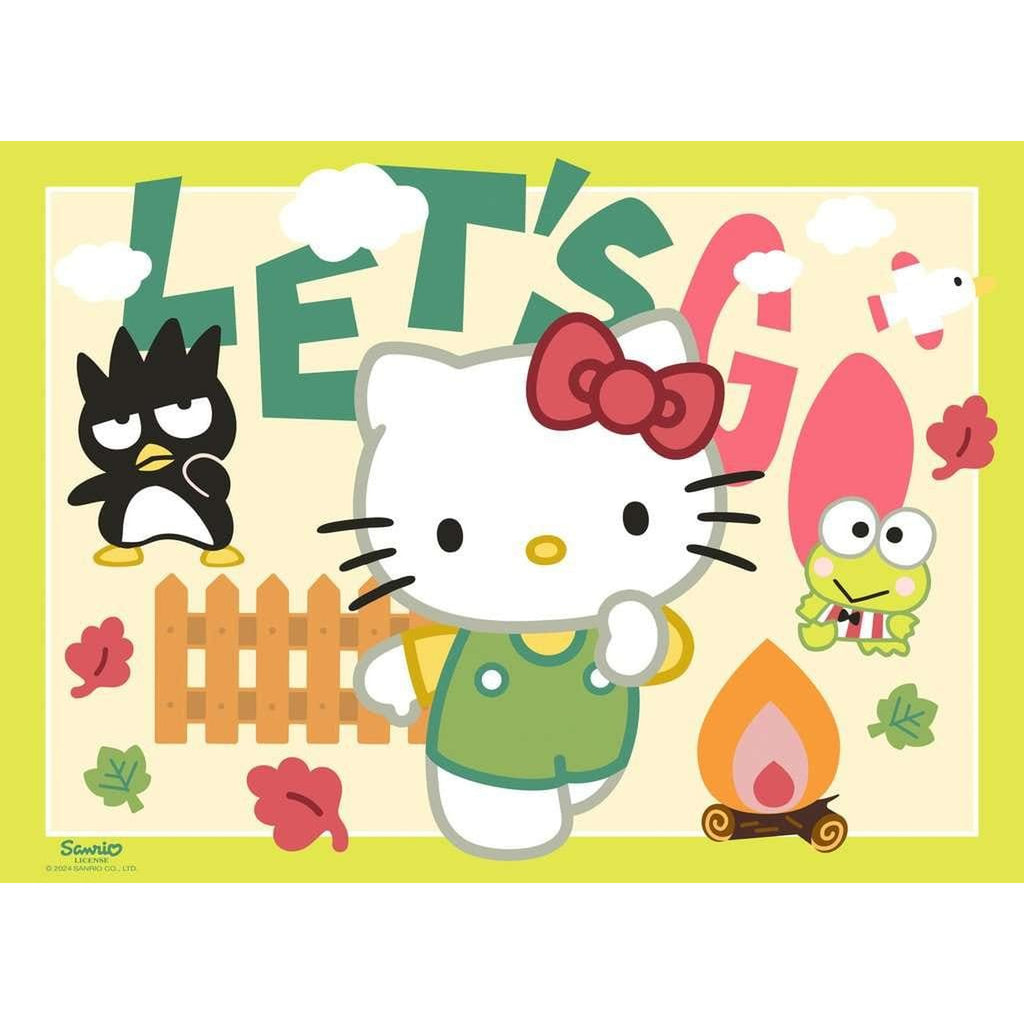 Imagen del producto Puzzles Hello Kitty pack de 4 ¡Allá vamos, Hello Kitty! (4x100 piezas)