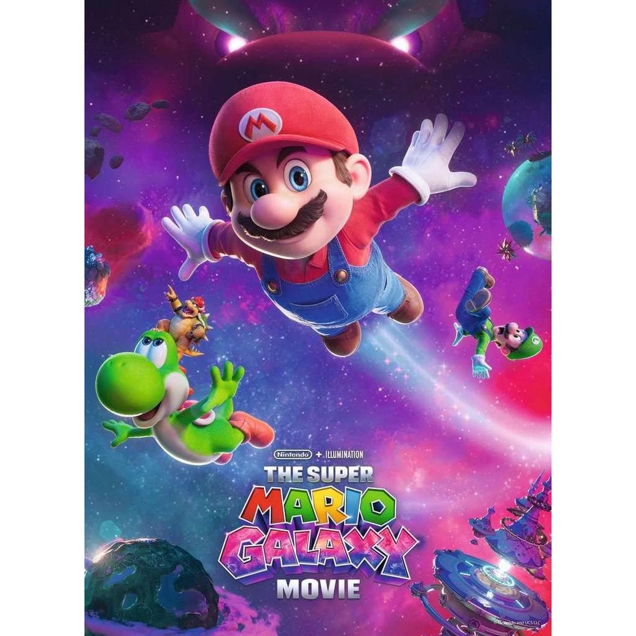 Imagen del producto La película Super Mario Galaxy puzzle infantil (300 piezas XXL)