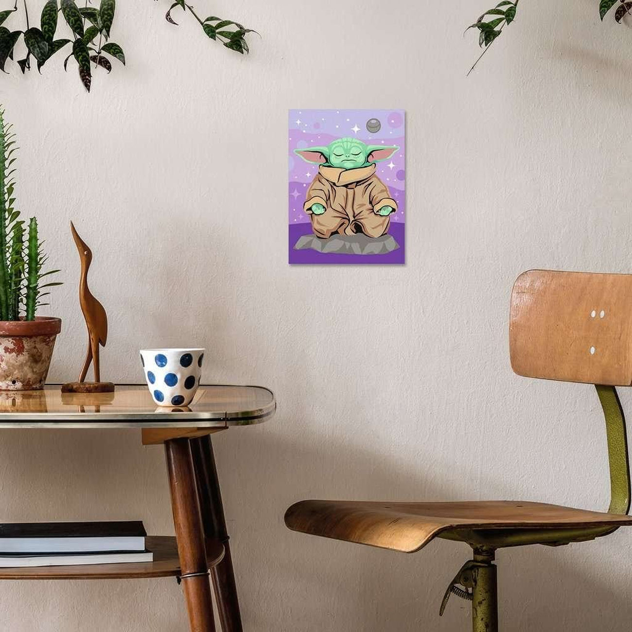 Imagen del producto Star Wars: The Mandalorian CreArt pintura por números Grogu meditando