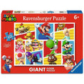 Imagen del producto Super Mario Giant Floor Puzzle Amigos y enemigos de Mario (125 piezas)