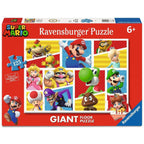 Imagen del producto Super Mario Giant Floor Puzzle Amigos y enemigos de Mario (125 piezas)