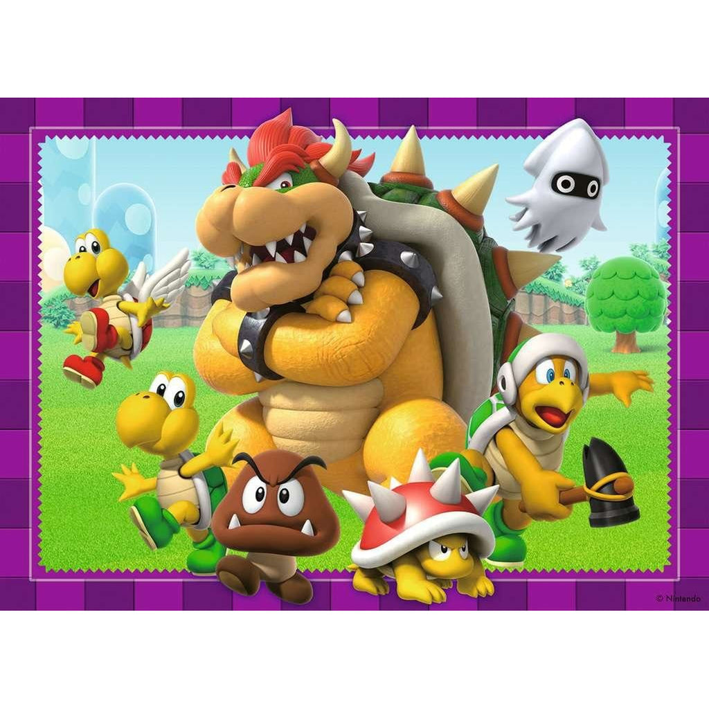 Imagen del producto Puzzles Super Mario pack de 4 ¡Hora de Mario! (4x100 piezas)