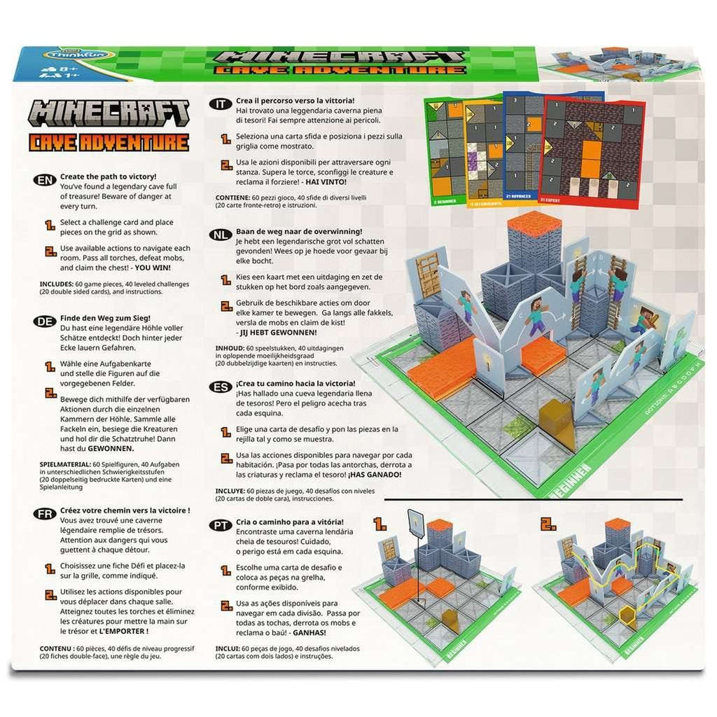 Imagen del producto Minecraft Cave Adventure Juego de lógica